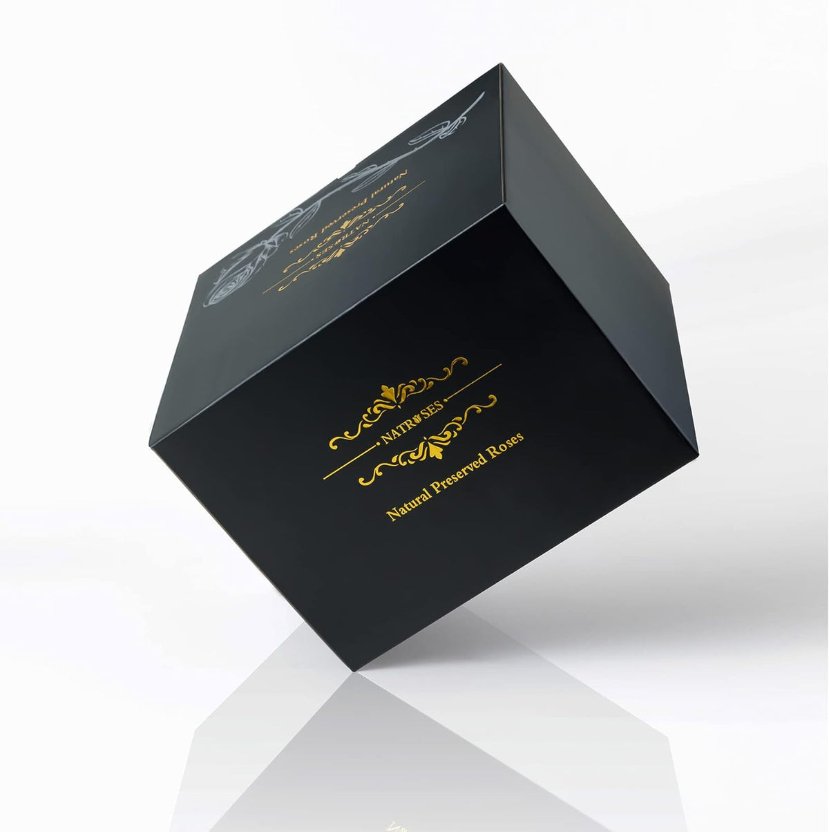 Handcrafted 27-Rose Everlasting Floral Box