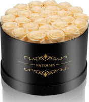 Handcrafted 27-Rose Everlasting Floral Box