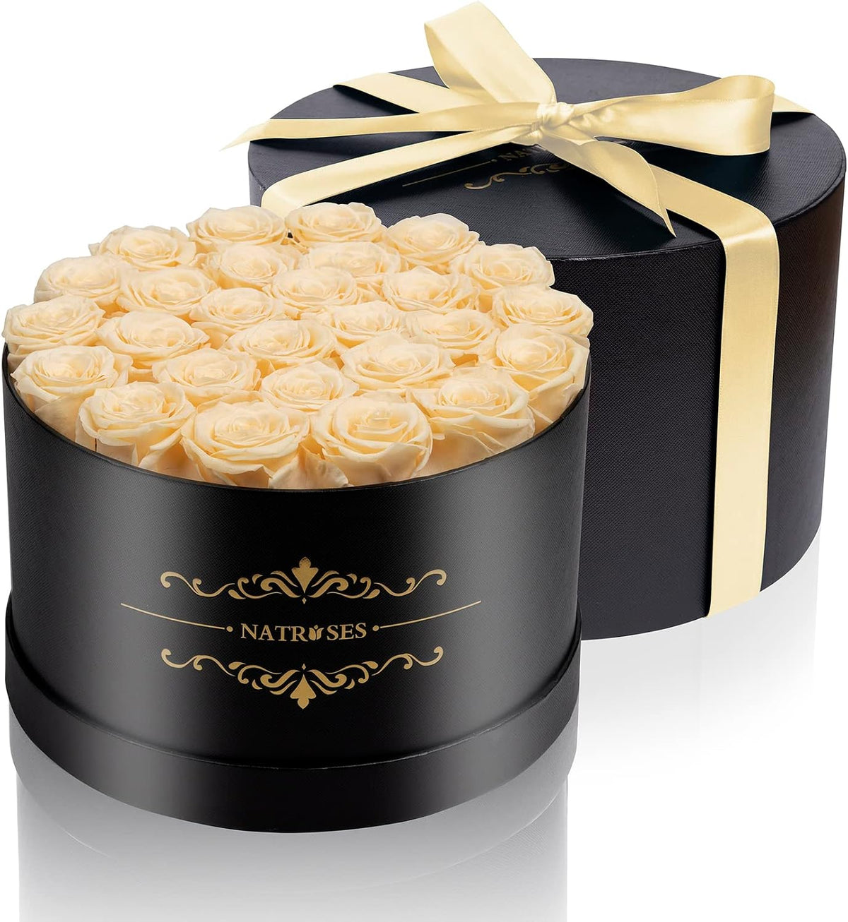 Handcrafted 27-Rose Everlasting Floral Box