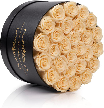Handcrafted 27-Rose Everlasting Floral Box
