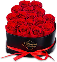 Eternal Heart Preserved Rose Arrangement