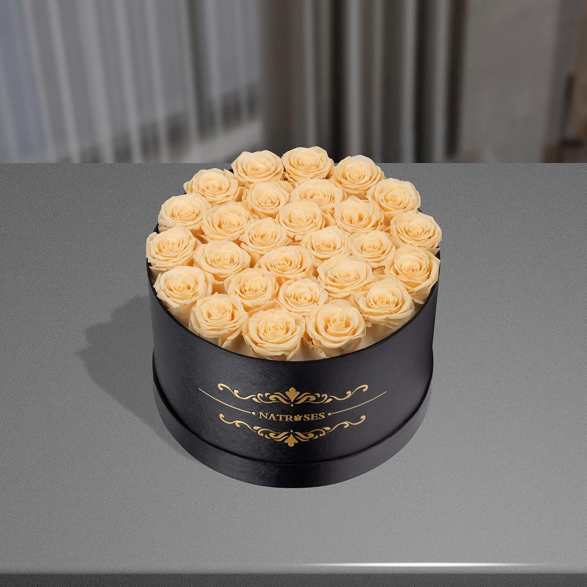Handcrafted 27-Rose Everlasting Floral Box